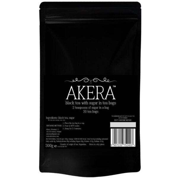 black tea with sugar 30