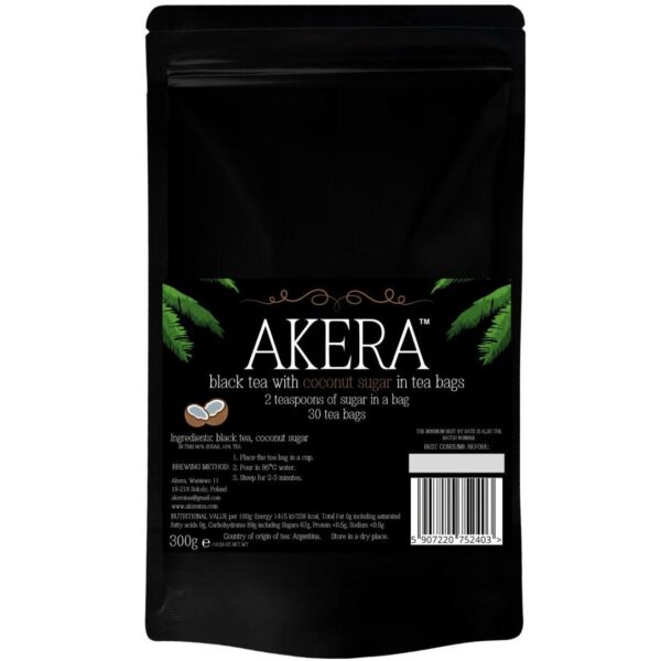 black tea with coconut sugar 30