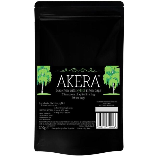black tea with xylitol 30