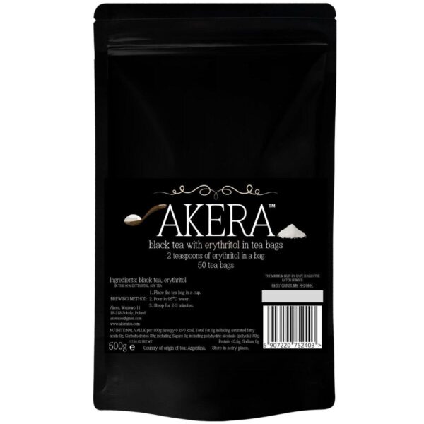 black tea with erythritol 50