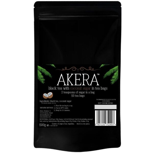 black tea with coconut sugar 50