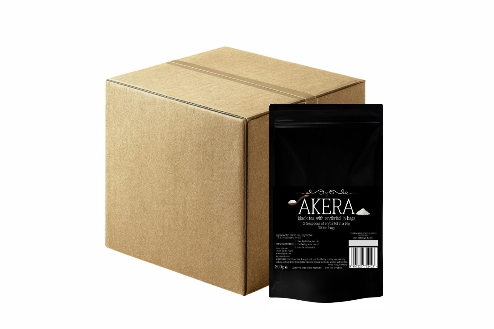 BLACK TEA WITH ERYTHRITOL