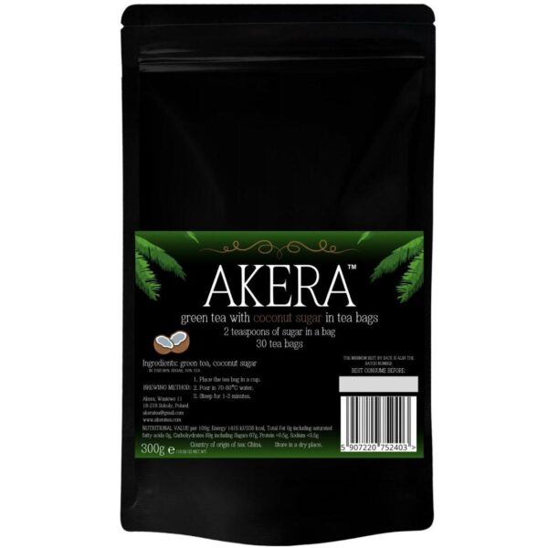 green tea with coconut sugar 50