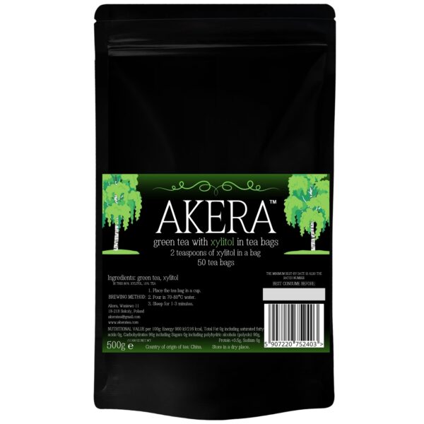 green tea with xylitol 50